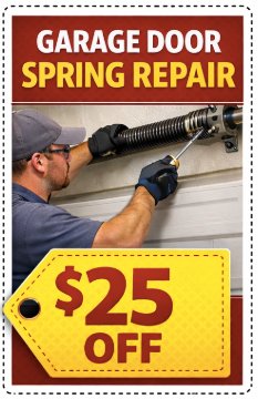 Coupon - Garage Door Spring Repair $25 Off