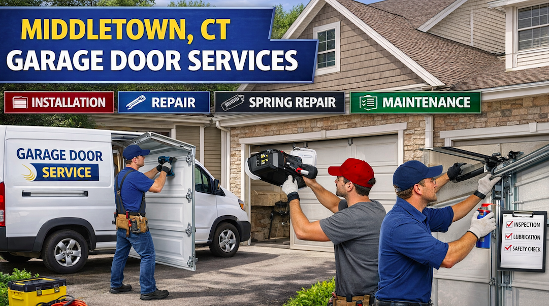 Middletown Garage Door Experts - Call Today!